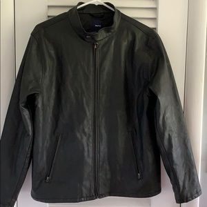 Awesome leather look boys bomber jacket XXL-H